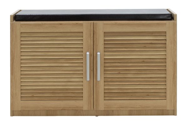 123 000059 3 2 Shoe cabinet stool Crispy pakoworld 9 pairs sonoma 94x34.5x60cmIndoor furniture > Shoe storage cabinet & cupboards