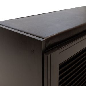 123 000139 4 2 Shoe cabinet stool Crispy pakoworld 9 pairs wenge 94x34.5x60cmIndoor furniture > Shoe storage cabinet & cupboards