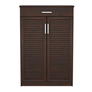 123 000200 2 Shoe cabinet Sante pakoworld 20 pairs antique walnut 80x37x123cmIndoor furniture > Shoe storage cabinet & cupboards