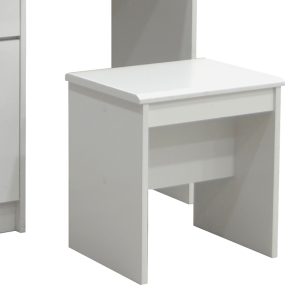 123 000213 3 1 Dressing table with mirror Olympus pakoworld in white colour 90.5x39.5x75cmIndoor furniture > Drawers-consoles