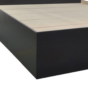 123 000217 3 OLYMPUS pakoworld double bed in wenge color 140x200cmIndoor furniture > Beds