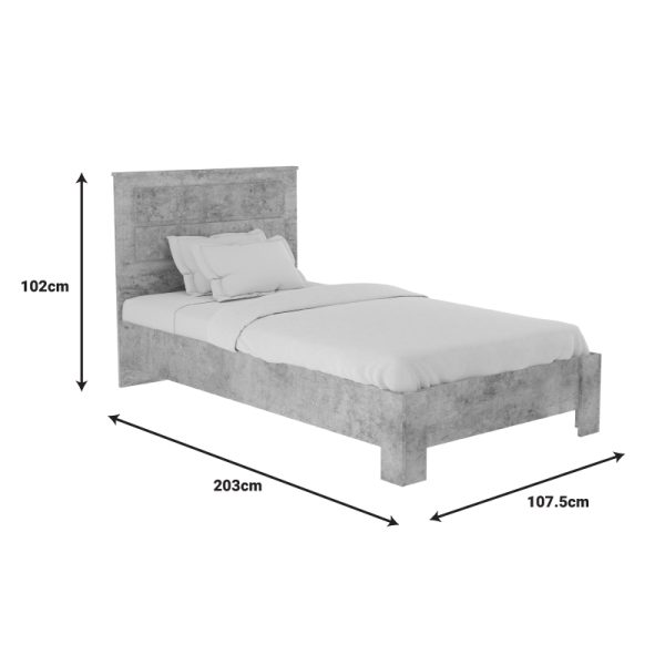 123 000224 4 10 Student bedroom furniture package OLYMPUS I pakoworld set of 3 pieces in antique anthracite shadeStudent Offers