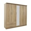 123 000232 10 Amanda I pakoworld sideboard in anthracite-walnut shade 160x74x79cmIndoor furniture > Buffets