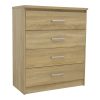 123 000233 9 Bed Olympus pakoworld in light oak colour 100x200Indoor furniture > Beds