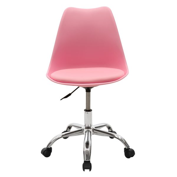 127 000025 3 6 Office chair Gaston II pakoworld pp- pu in pink colorOffice furniture > Labor office chairs