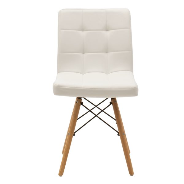 127 000030 3 6 Chair Cian II pakoworld PU white-oak legIndoor furniture > Chairs