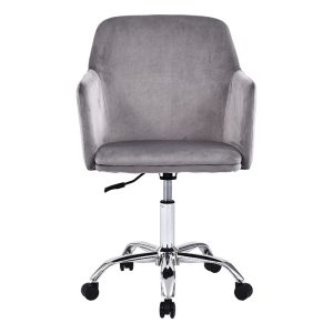 127 000033 3 3 Office chair Xever pakoworld velvet greyOffice furniture > Labor office chairs