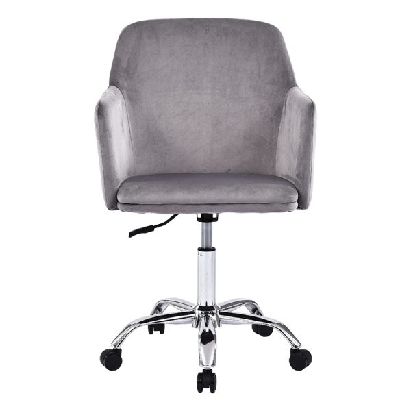 127 000033 3 3 Office chair Xever pakoworld velvet greyOffice furniture > Labor office chairs