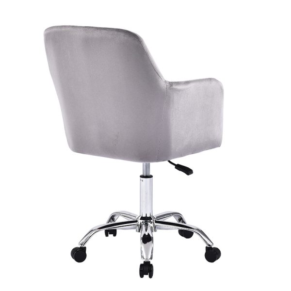 127 000033 4 3 Office chair Xever pakoworld velvet greyOffice furniture > Labor office chairs