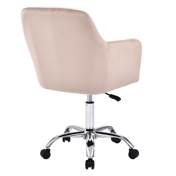 127 000034 3 4 Office chair Xever pakoworld pink velvetOffice furniture > Labor office chairs