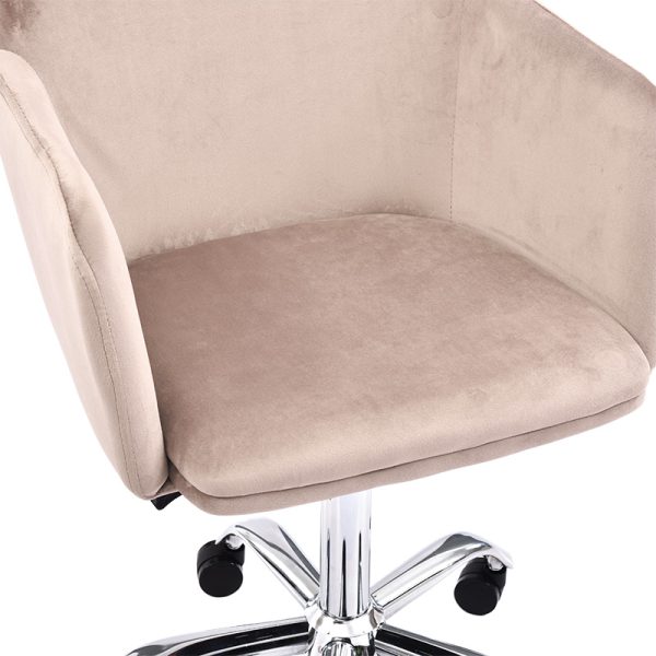 127 000034 4 4 Office chair Xever pakoworld pink velvetOffice furniture > Labor office chairs