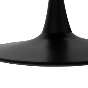 127 000085 2 5 Dining table Balou pakoworld MDF black D100x75cmIndoor furniture > Dining Tables