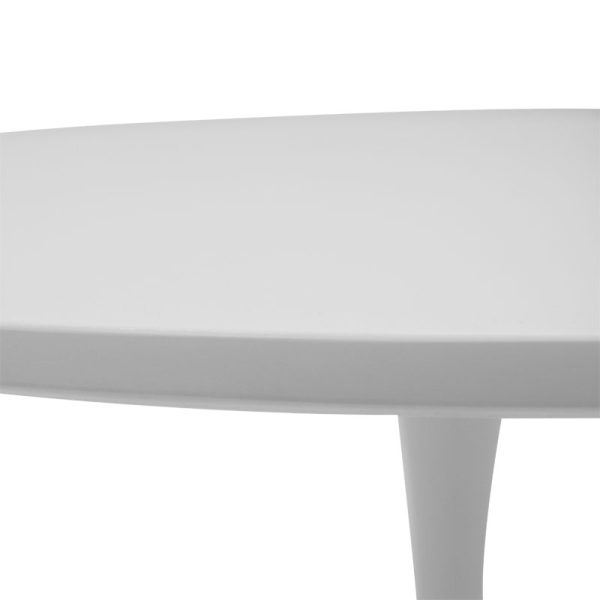 127 000086 2 5 Dining table Balou pakoworld MDF white D100x75cmIndoor furniture > Dining Tables