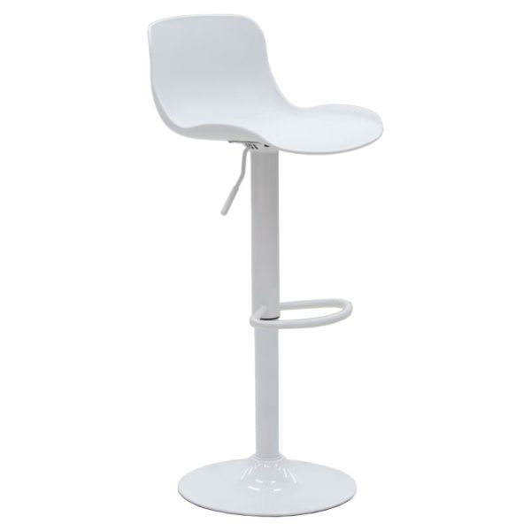 127 000088 5 Bar stool Walden pakoworld PP whiteIndoor furniture > Bar stools