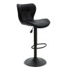127 000089 10 Naoki pakoworld armchair metal black-pe gray-cushion black/whiteIndoor furniture > Armchairs