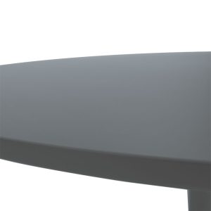 127 000095 2 3 Dining table Balou pakoworld MDF dark grey matte D100x75cmIndoor furniture > Dining Tables