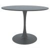 127 000095 5 Table Gianno pakoworld natural-black leg D120x76cmIndoor furniture > Dining Tables