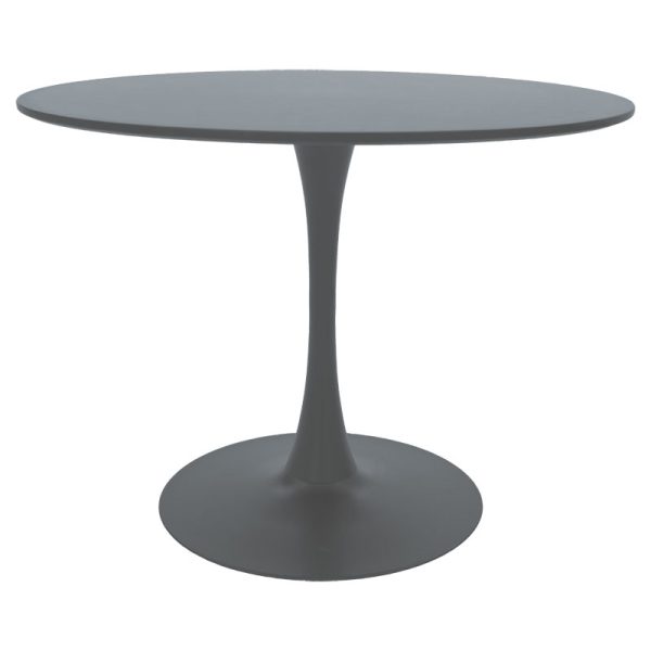 127 000095 5 Dining table Balou pakoworld MDF dark grey matte D100x75cmIndoor furniture > Dining Tables