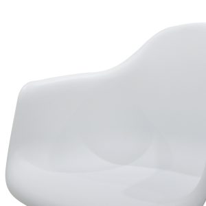 127 000125 4 2 Propylene armchair Julita pakoworld white - oakIndoor furniture > Armchairs