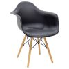 127 000126 Bar Stool Delicacy metal black legs-fabric antique grey-brown colorIndoor furniture > Bar stools