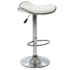 127 000151 9 Bar stool Enzo pakoworld folding black pu-metal chrome 45x44x87cmIndoor furniture > Bar stools