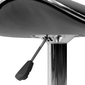 127 000152 4 3 Bar stool Enzo pakoworld folding black pu-metal chrome 45x44x87cmIndoor furniture > Bar stools