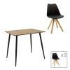 127 000172 8 Coffee table Fabron Inart black sintered stone D50x52cmIndoor furniture > Tables auxiliary
