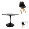 127 000173 5 Armchair Byfon pakoworld cream velvet-rubberwood leg in natural color 76x83x117cmSPRING OFFERS