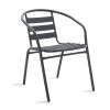 130 000014 12 Kursi pillow pakoworld fabric in white shade 40.5x38.5x4cmOutdoor furniture > Catering furniture