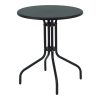 130 000059 13 Nares table pakoworld aluminum anthracite-plywood natural 140x80x72.5cmOutdoor furniture > Coffee tables