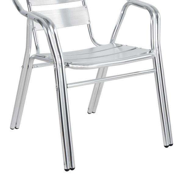 130 000062 2 3 Amchair Zircu pakoworld stack chrome aluminum 58x64x75cmSPRING OFFERS