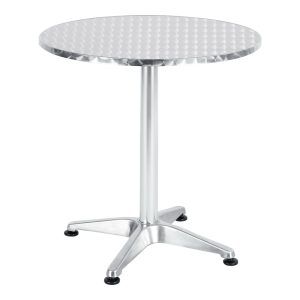 130 000064 4 Table Lazo pakoworld chrome aluminium D70x70cmSPRING OFFERS