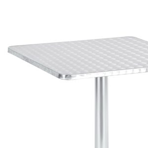 130 000065 2 2 Table Lazo pakoworld chrome aluminium 60x60x70cmSPRING OFFERS