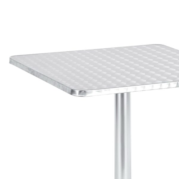 130 000065 2 2 Table Lazo pakoworld chrome aluminium 60x60x70cmSPRING OFFERS