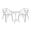 130 000075 5 Dining set 5pcs Paula pakoworld metal-pe brownEASTER OFFERS