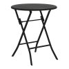 130 000111 12 Cungo pakoworld swing nest with black metal base - beige pe rattan with black cushions 125x105x195cmOutdoor furniture > Gardens swings