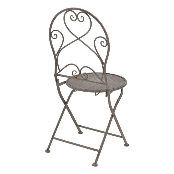 137 000007 2 9 Walen pakoworld dining table set of 3 metal in bronze shadeOutdoor furniture > Garden food table