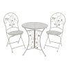 137 000010 12 Mabu-Nares dining table set of 5 pakoworld anthracite aluminum and plywood in natural color 140x80x72.5cmOutdoor furniture > Garden food table