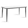 140 000004 5 Garden dining set 3pcs Calan-Watson pakoworld metal black-textilene black D60x70cmOutdoor furniture > Garden food table