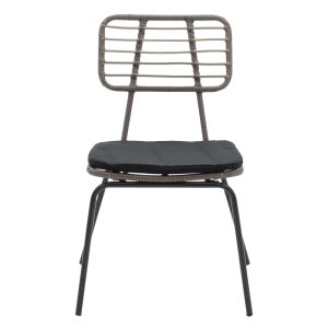 140 000014 3 2 Naoki pakoworld chair metal black-pe gray.SPRING OFFERS