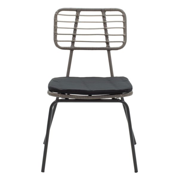 140 000014 3 2 Naoki pakoworld chair metal black-pe gray.SPRING OFFERS