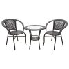 140 000028 9 Nadim pakoworld swing hanging metal-pe-cushion grayOutdoor furniture > Gardens swings