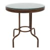 140 000030 3 One-piece catering-conference table Comfort pakoworld white round D150x74cmOutdoor furniture > Catering furniture