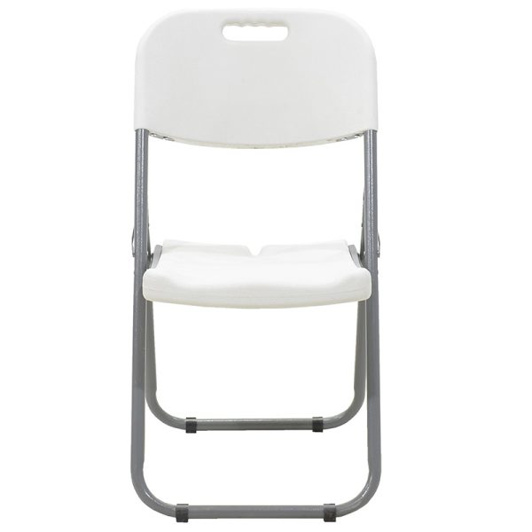 142 000006 4 7 Commericial folding camping chair Edison pakoworld with metal and reinforced frame colour whiteOutdoor furniture > Catering furniture