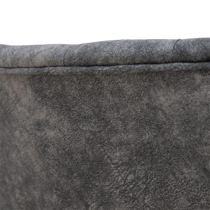 146 000074 3 2 Samara sofa pakoworld 2-seater anthracite velvet-black legs 130x55x79cmIndoor furniture > Sofas