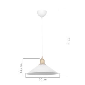 147 000011 2 11 Ceiling light PWL-0964 pakoworld Ε27 black-bronze antique D30x14.5cmLighting > Ceiling