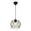 147 000037 17 Ceiling light PWL-1033 pakoworld E27 walnut-black 28.5x15x50cmLighting > Ceiling