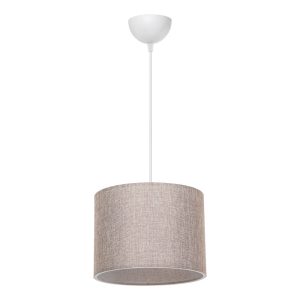 147 000058 12 Ceiling light PWL-1115 pakoworld Ε27 beige-white D22x16,5cmLighting > Ceiling