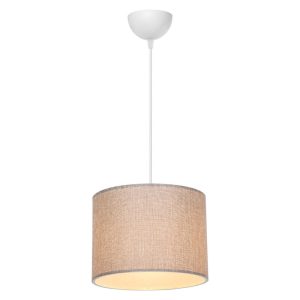 147 000058 2 10 Ceiling light PWL-1115 pakoworld Ε27 beige-white D22x16,5cmLighting > Ceiling