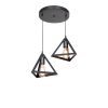147 000167 5 Ceiling lamp Perce I pakoworld white metal 50x20cmLighting > Ceiling